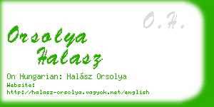 orsolya halasz business card